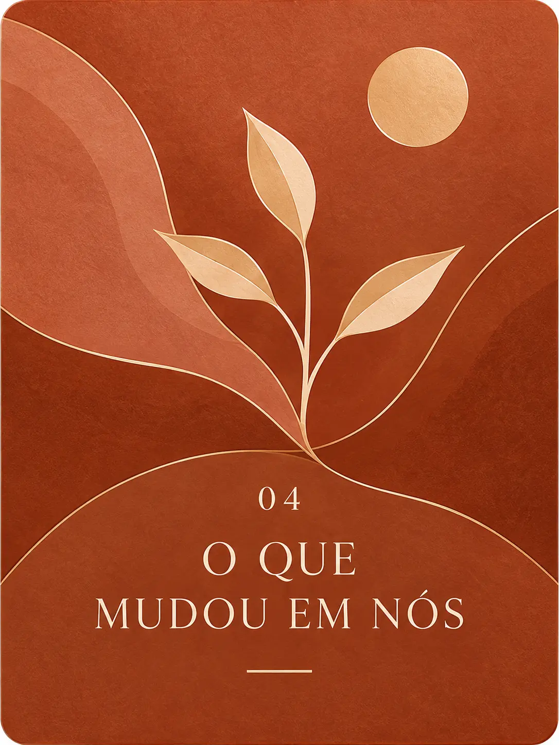 Capa O Que Mudou em Nós